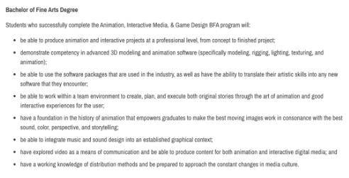 What does FIT game design major learn What does FIT game design major learn