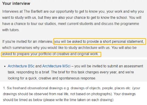 UCL Architecture Admission Requirements UCL Architecture Admission Requirements