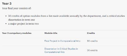 UK Goldsmiths University Course UK Goldsmiths University Course