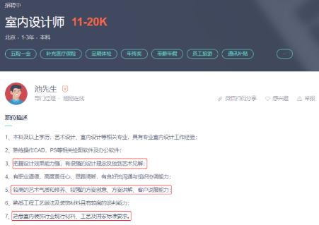 Requirements for Interior Designer Requirements for Interior Designer