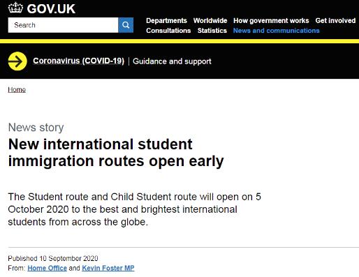 British government website releases visa reform British government website releases visa reform