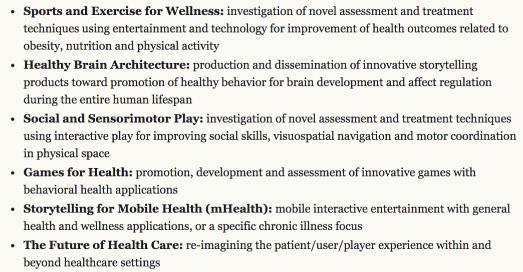 USC Games and Health USC Games and Health