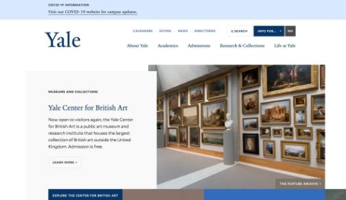  Yale University Visual Design