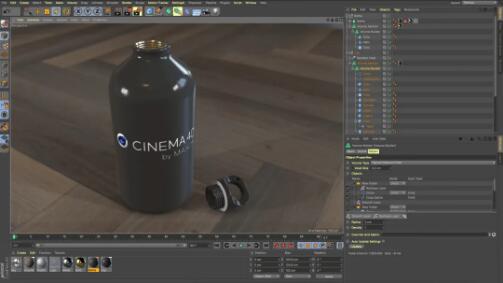 C4D operation interface C4D operation interface