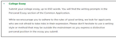 Essay requirements for RISD application Essay requirements for RISD application