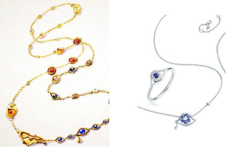 Works of world famous jewelry designers Works of world famous jewelry designers