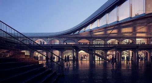 Design sketch of coal drops yard Design sketch of coal drops yard