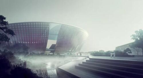 Visual effects of architectural design renderings Visual effects of architectural design renderings