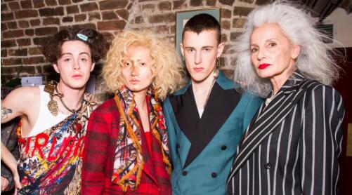 Fashion trend punk elements Fashion trend punk elements