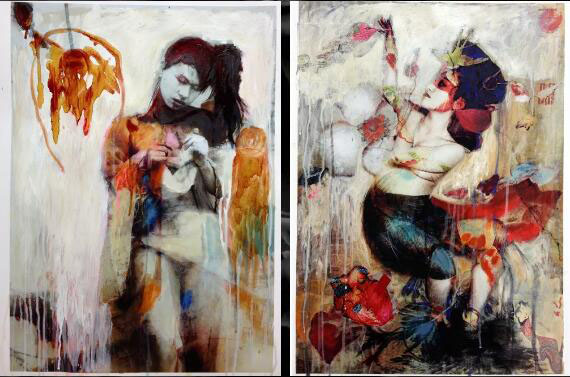 What are the painting techniques? What are the painting techniques?