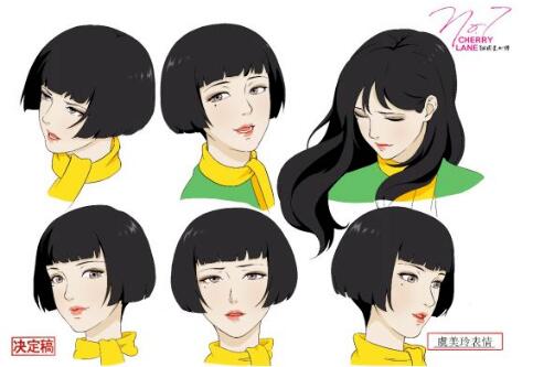 Finalization of Chinese animation character expression and image Finalization of Chinese animation character expression and image