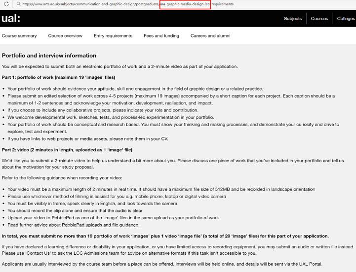 Conditions for Application of UAL Art Study Abroad Conditions for Application of UAL Art Study Abroad