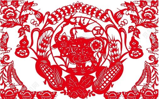 Paper cutting art in traditional memory Paper cutting art in traditional memory