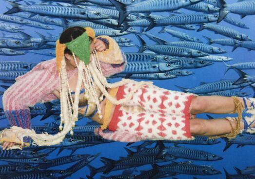 Foning Bao's fish skin fabric works Foning Bao's fish skin fabric works