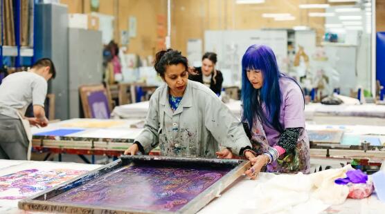 Student works of CSM fabric design Student works of CSM fabric design