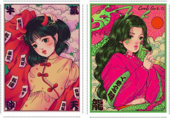 Illustration cross-border and brand cooperation project Illustration cross-border and brand cooperation project