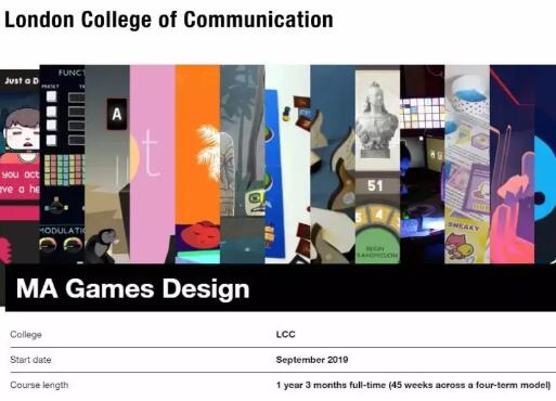 Game specialty of LCC Game specialty of LCC