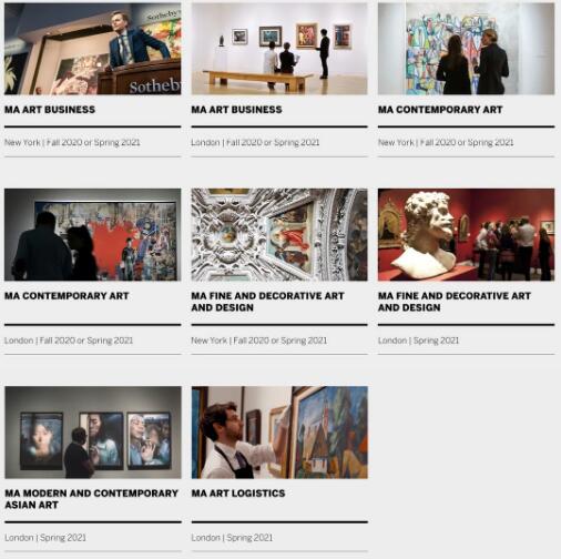 MA Art Business, Sotheby's College of Arts MA Art Business, Sotheby's College of Arts