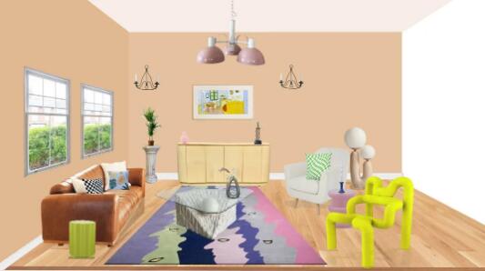 Lee's rendering of interior space design Lee's rendering of interior space design