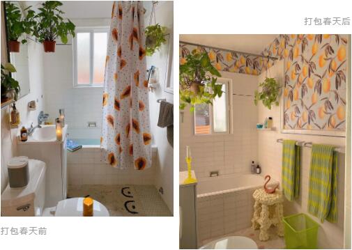 Layout comparison diagram of interior design space before and after decoration Layout comparison diagram of interior design space before and after decoration