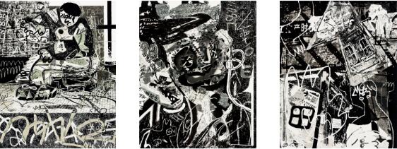 Printmaking students' works Printmaking students' works