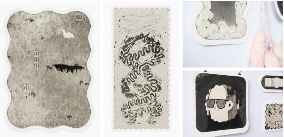 Printmaking students' works Printmaking students' works