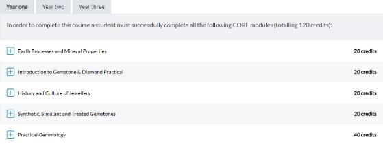 BCU Jewelry Design Course Content BCU Jewelry Design Course Content