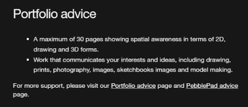 Camberwell undergraduate professional portfolio requirements Camberwell undergraduate professional portfolio requirements