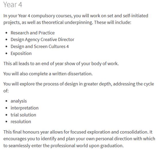Graphic Design Course of Edinburgh University Graphic Design Course of Edinburgh University