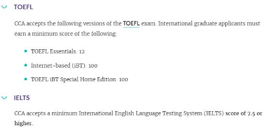 Requirements for graduate students applying for IELTS Requirements for graduate students applying for IELTS