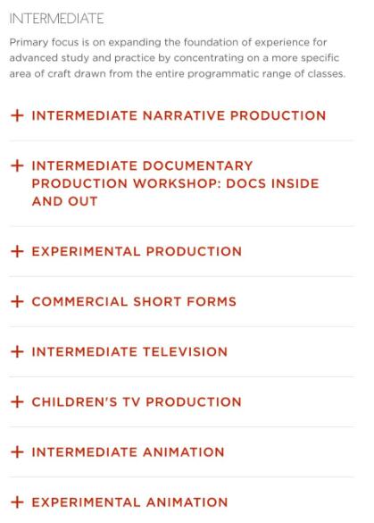 NYU Tisch's film major NYU Tisch's film major