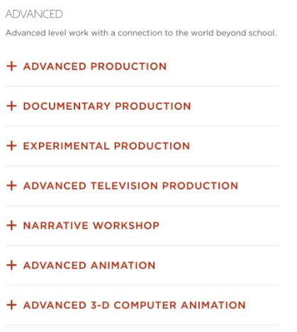 NYU Tisch's film major NYU Tisch's film major