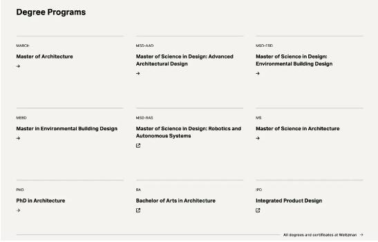 America's best university in architecture! America's best university in architecture!
