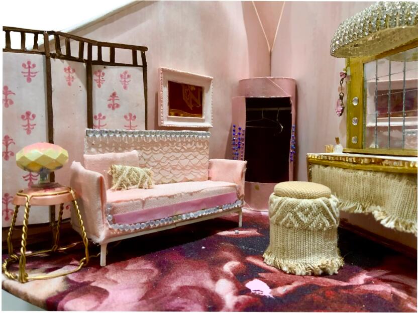 All aspects of the environment are developed from the respective magazine collages in Chapter 5. All aspects of the environment are developed from the respective magazine collages in Chapter 5.