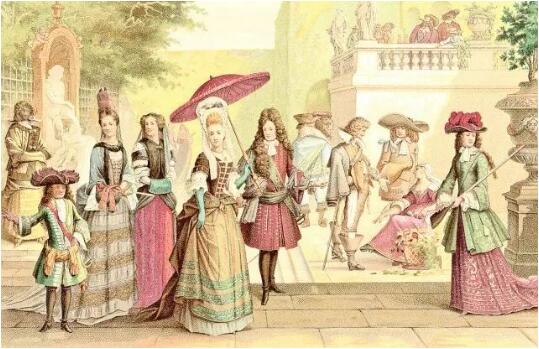 The stills of "The Great Empress" and French classical painting The stills of "The Great Empress" and French classical painting