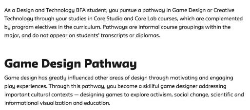 Parsons Learning Game Design Parsons Learning Game Design