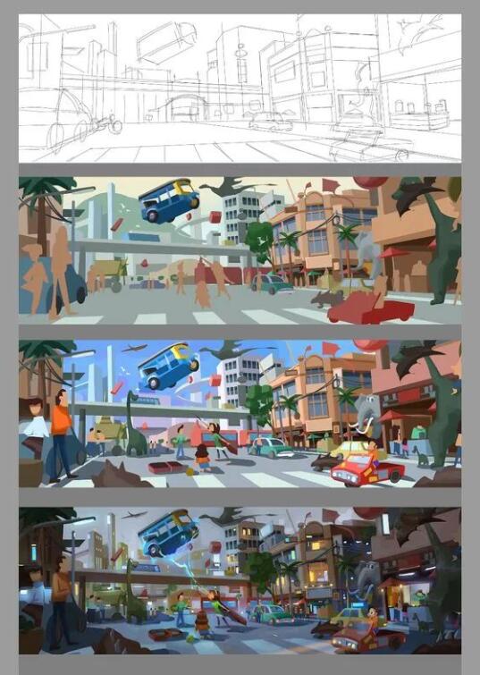 Advanced creative skills of animation works Advanced creative skills of animation works