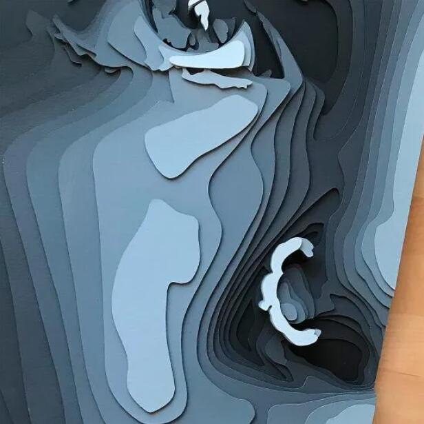 Color Levels and Layered Levels of Graphic Design Works Color Levels and Layered Levels of Graphic Design Works