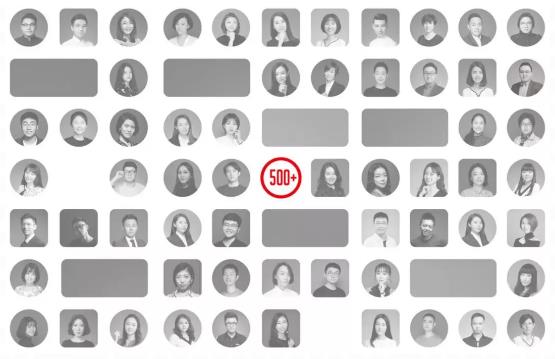  500+overseas background designer team